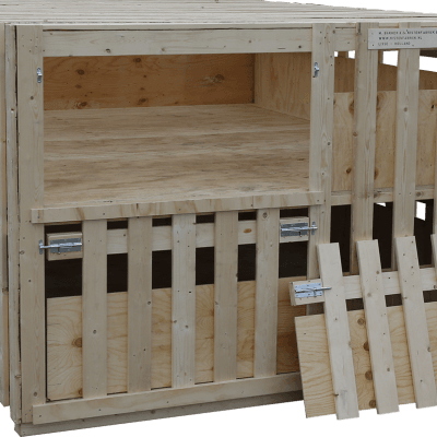 Animal transport stalls