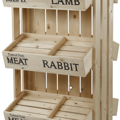 Houten displays